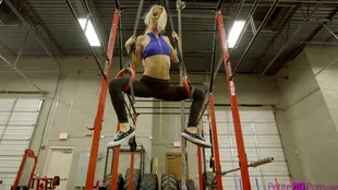 Kenzie Reeves flaunts her stunning attributes during a workout session